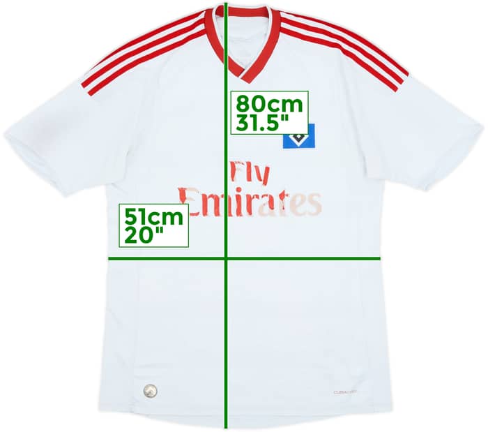 2009-10 Hamburg Home Shirt - 4/10 - (M)