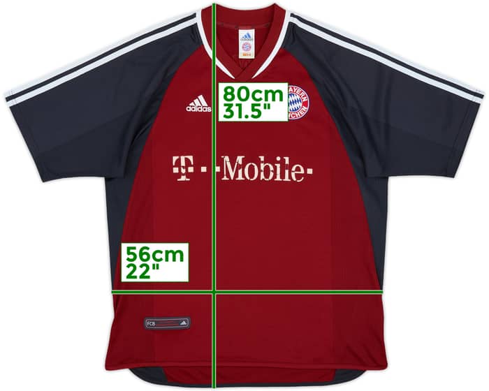 2002-03 Bayern Munich Home Shirt - 4/10 - (L)