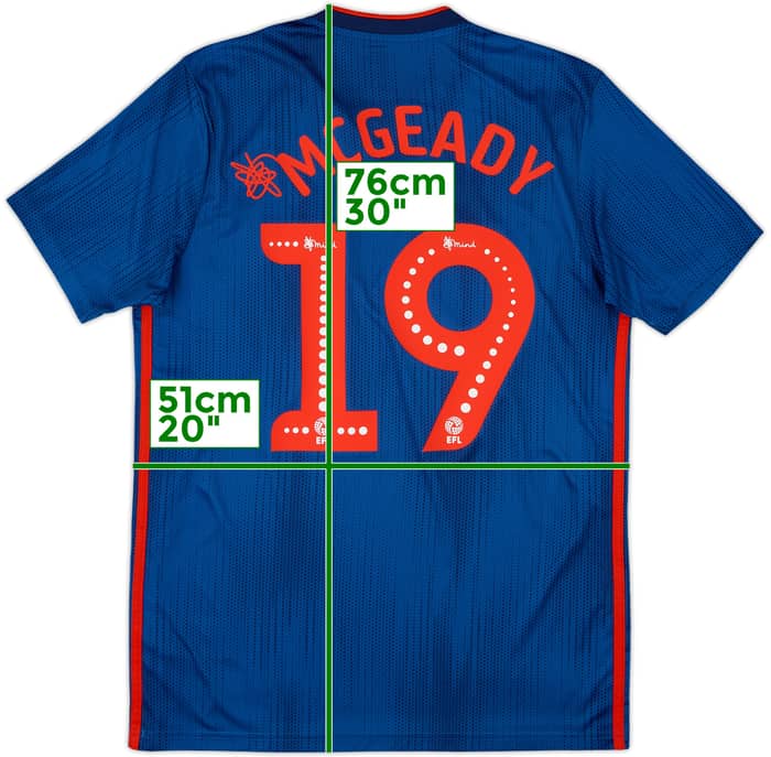 2019-20 Sunderland Away Shirt McGeady #19 - 6/10 - (M)