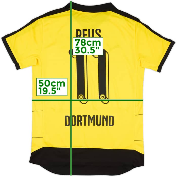 2015-16 Borussia Dortmund Home Shirt Reus #11 - 9/10 - (M)