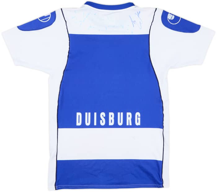 2006-07 MSV Duisburg Signed Home Shirt - 5/10 - (S)