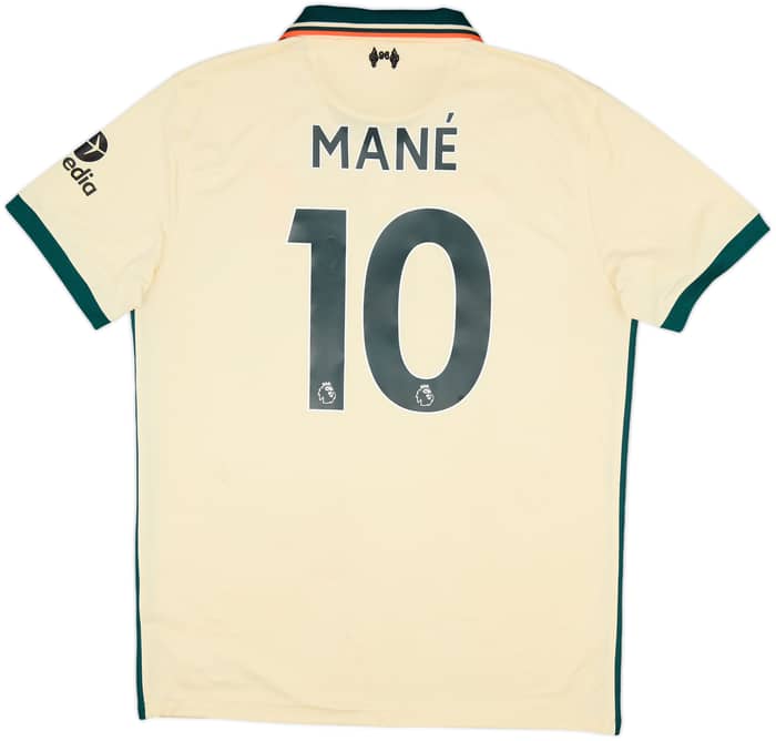 2021-22 Liverpool Away Shirt Mane #10 - 5/10 - (XXL)
