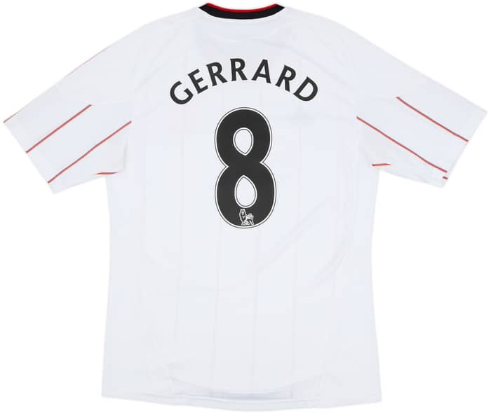 2010-11 Liverpool Away Shirt Gerrard #8 - 6/10 - (M)