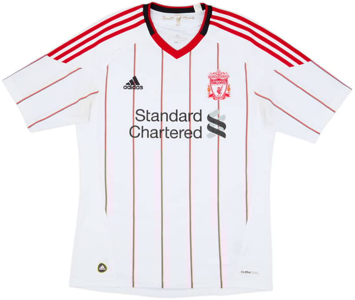 2010-11 Liverpool Away Shirt Gerrard #8 - 6/10 - (M)