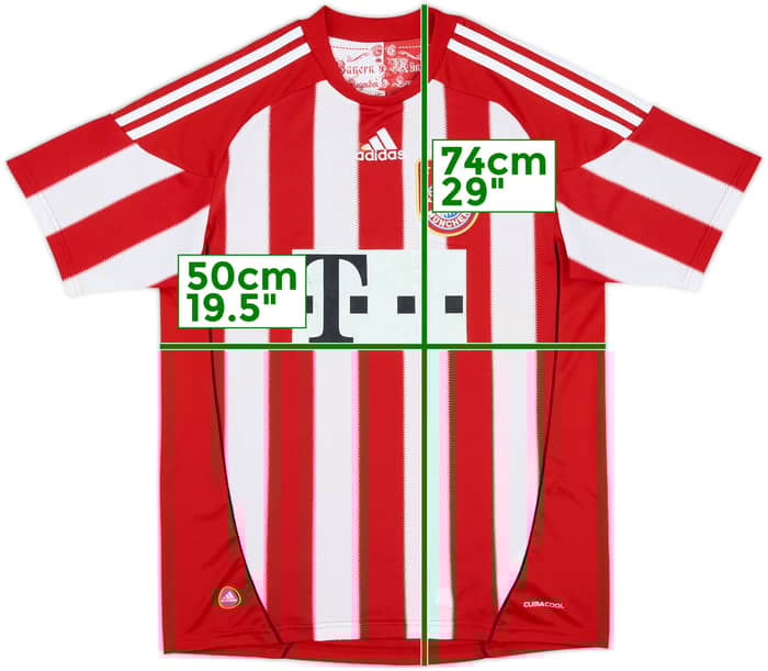 2010-11 Bayern Munich Home Shirt - 5/10 - (XL.Boys)