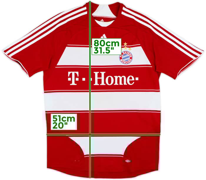 2008-09 Bayern Munich Home Shirt - 5/10 - (M)