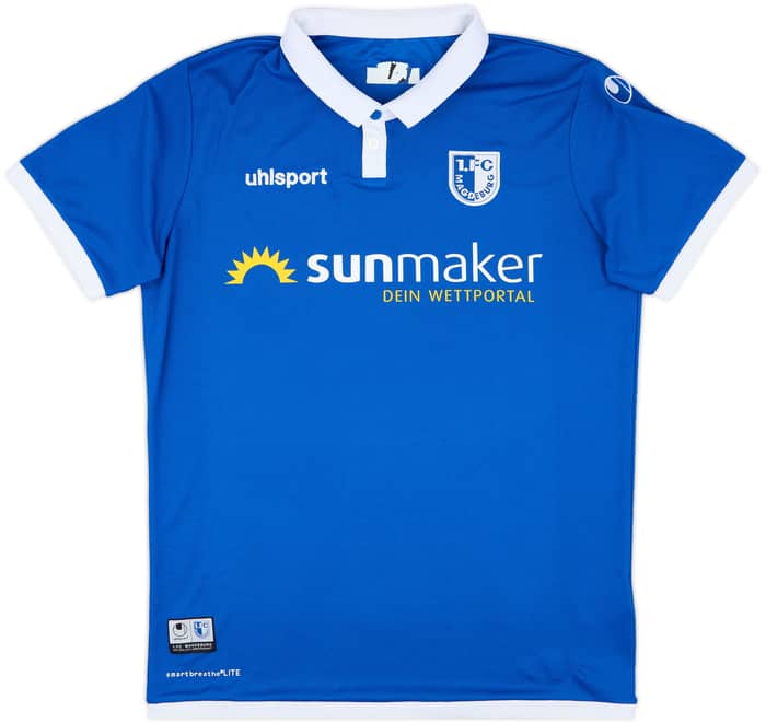 2019-20 FC Magdeburg Home Shirt - 9/10 - (XL)