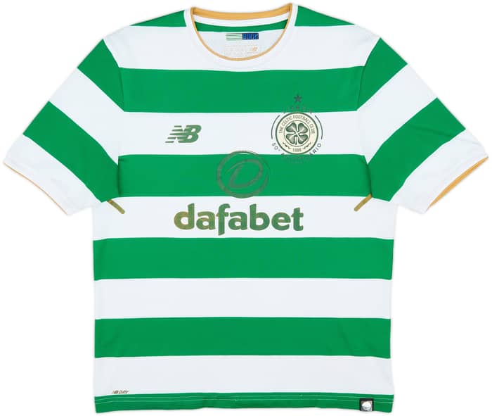 2017-18 Celtic 'Lisbon Lions 50th Anniversary' Home Shirt - 4/10 - (S)