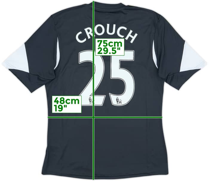 2013-14 Stoke City '150 Years' Away Shirt Crouch #25 - 9/10 - (M)