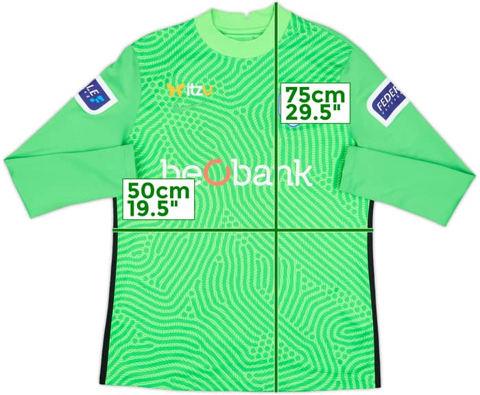 2020-21 KRC Genk GK Shirt - 6/10 - (L)