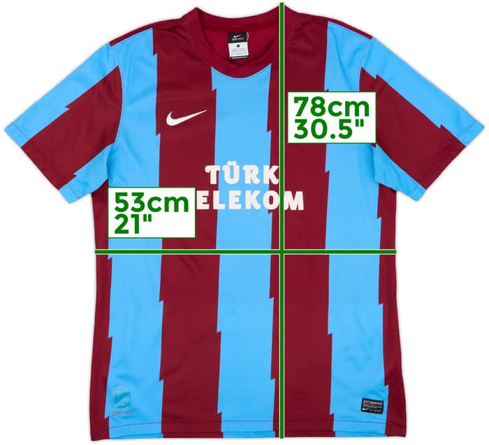 2011-12 Trabzonspor Home Shirt - 5/10 - (L)