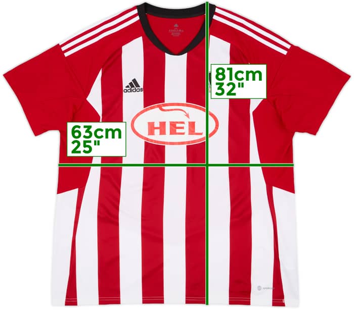 2023-24 Exeter City Home Shirt - 7/10 - (XXL)