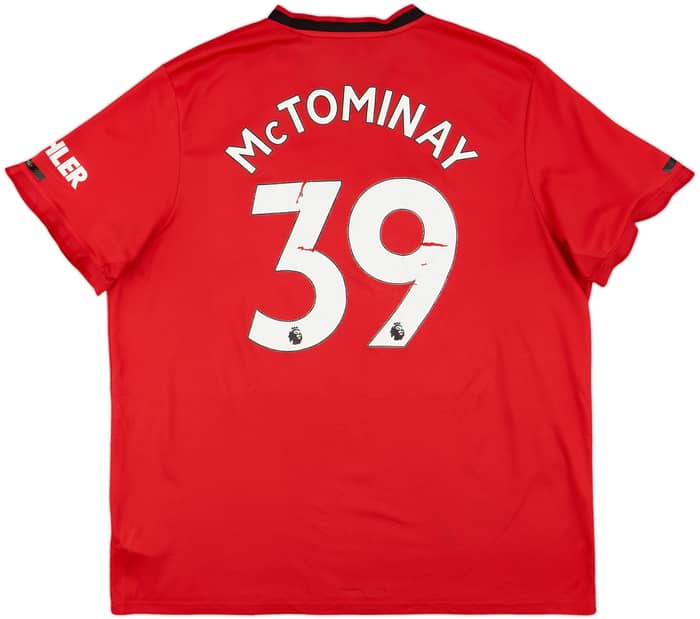 2019-20 Manchester United Home Shirt McTominay #39 - 5/10 - (XXL)