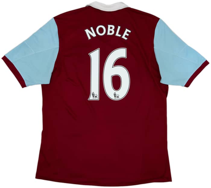 2013-14 West Ham Home Shirt Noble #16 - 5/10 - (XL)