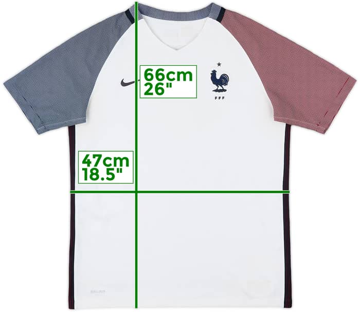 2016-17 France Away Shirt - 7/10 - (XL.Boys)