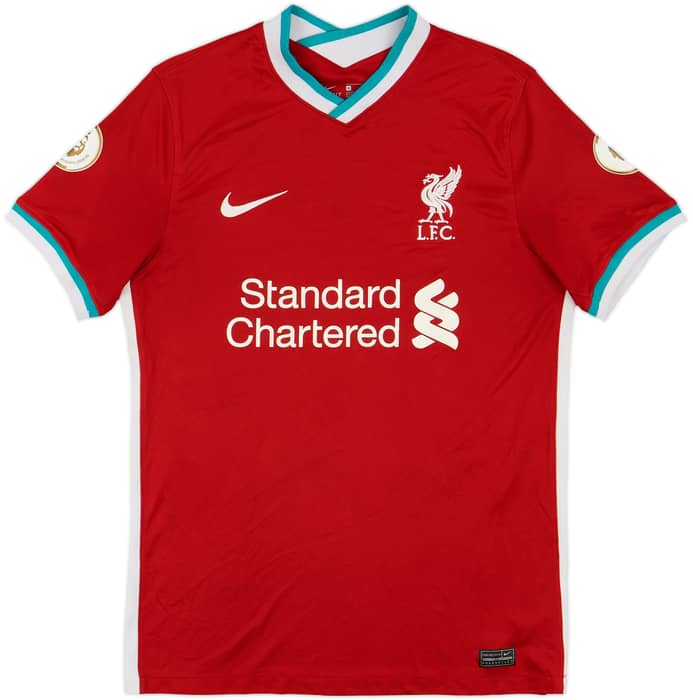 2020-21 Liverpool Home Shirt M.Salah #11 - 6/10 - (M)