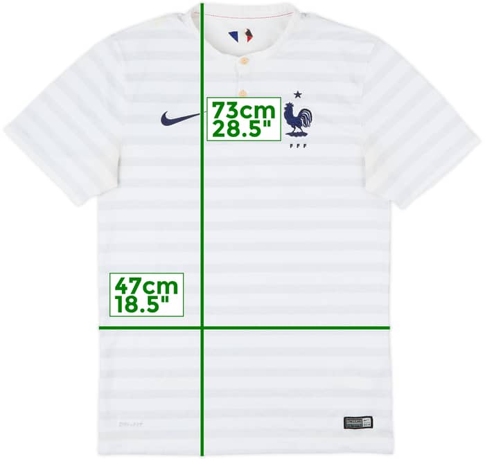 2014-15 France Away Shirt - 7/10 - (S)