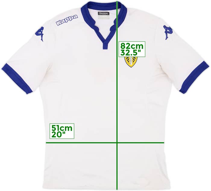 2015-16 Leeds United Home Shirt - 5/10 - (XL)