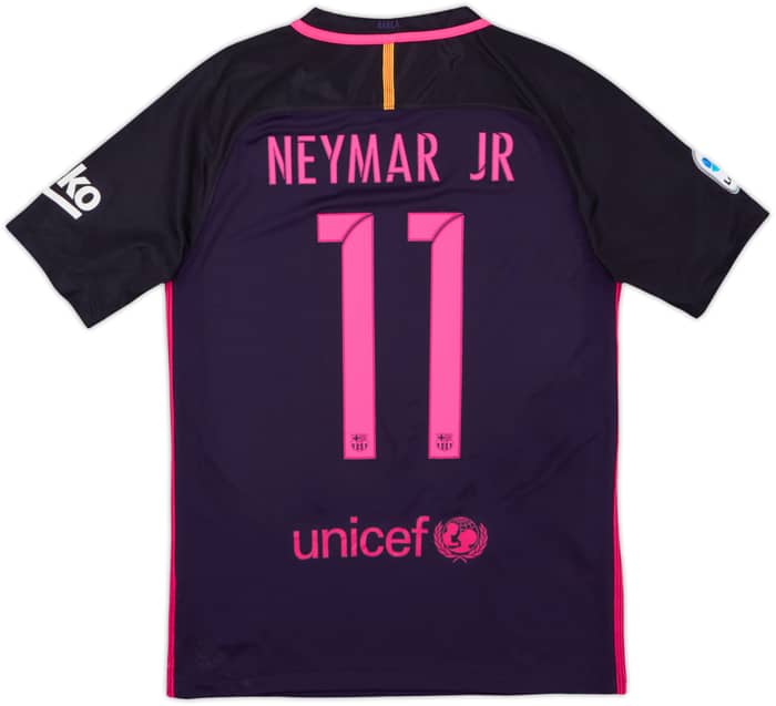2016-17 Barcelona Away Shirt Neymar Jr #11 - 9/10 - (S)