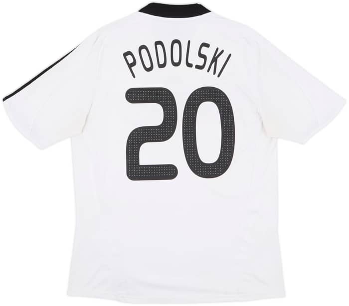 2008-09 Germany Home Shirt Podolski #20 - 5/10 - (L)