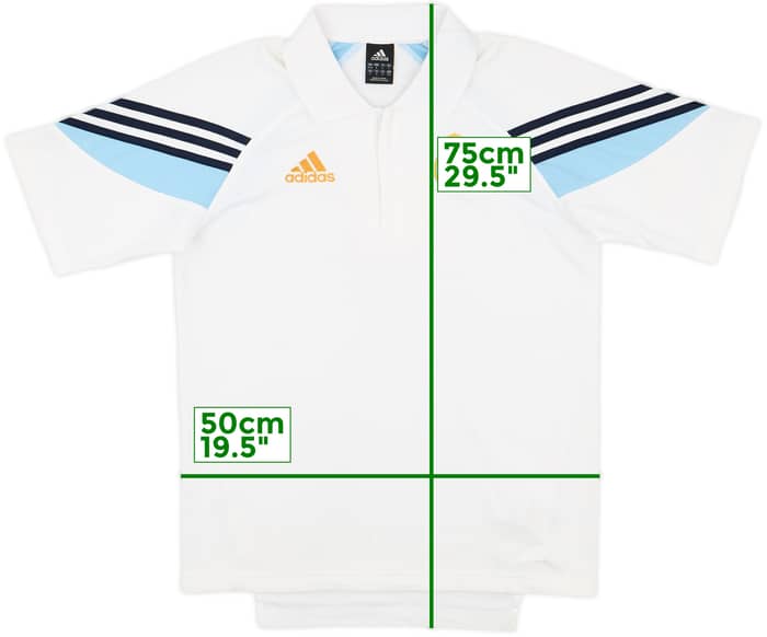 2003-04 Real Madrid adidas Polo Shirt - 5/10 - (S)