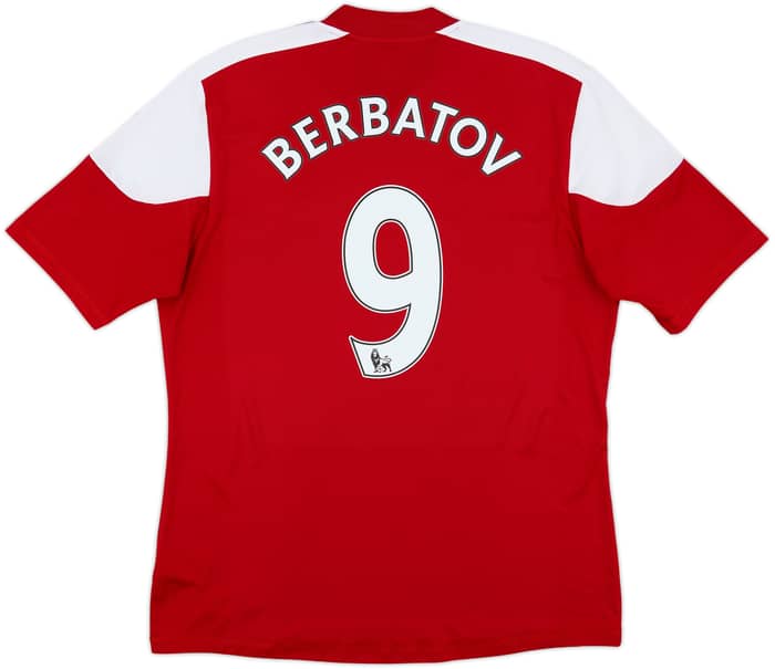 2013-15 Fulham Away Shirt Berbatov #9 - 9/10 - (L)