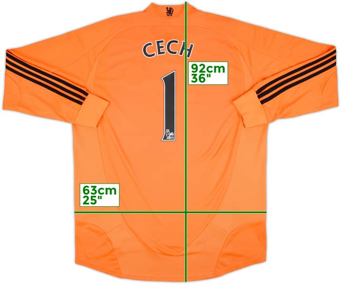 2008-09 Chelsea GK Shirt Cech #1 - 7/10 - (XXL)