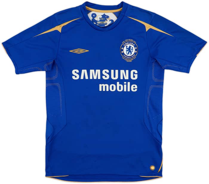 2005-06 Chelsea Centenary Home Shirt Lampard #8 - 6/10 - (S)