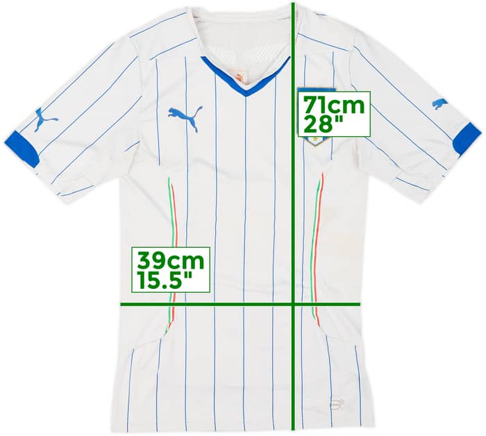 2014-15 Italy Player Issue ACTV Away Shirt - 4/10 - (L)