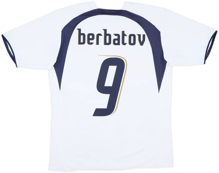 2006-07 Tottenham Home Shirt Berbatov #9 - 8/10 - (M)
