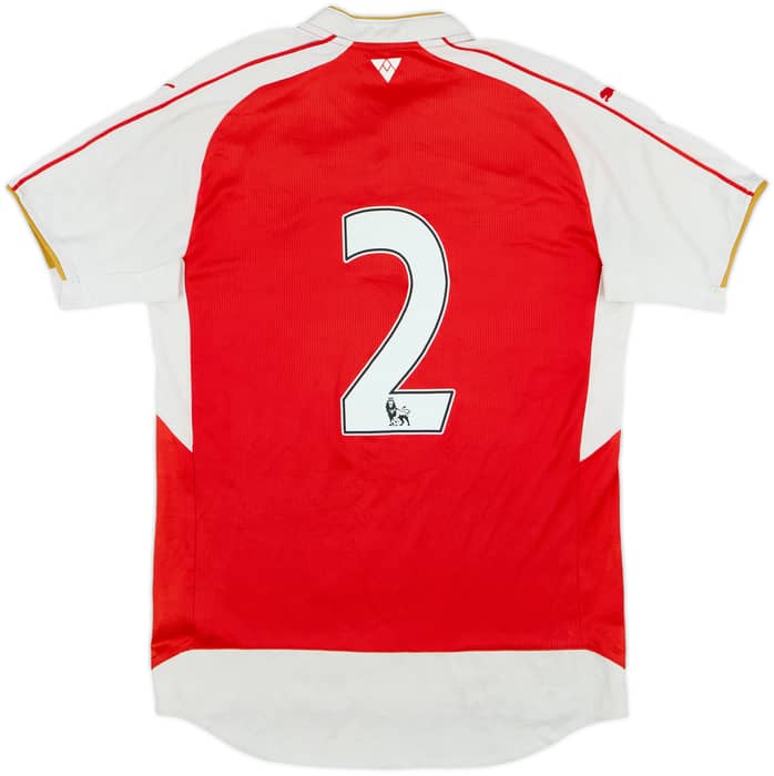 2015-16 Arsenal Home Shirt #2 - 5/10 - (S)