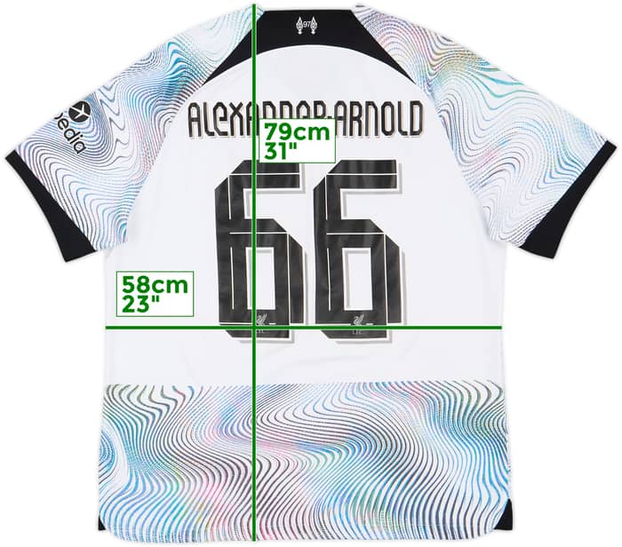 2022-23 Liverpool Away Shirt Alexander-Arnold #66 - 8/10 - (XL)