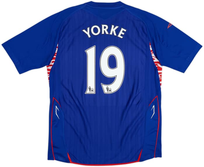 Camiseta de la tercera equipación del Sunderland 2007-08 Yorke #19 - 6/10 - (L)