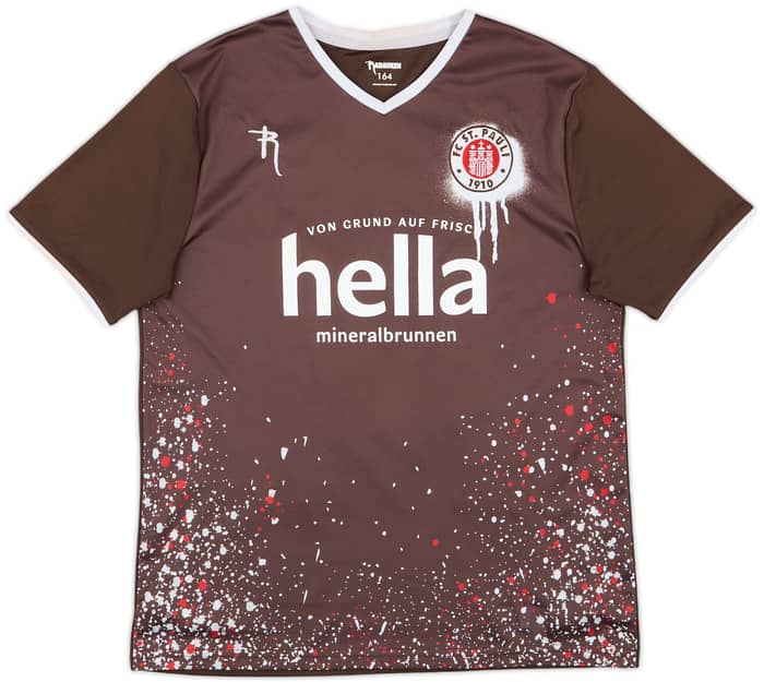 2010s St Pauli Fan Shirt Leander #8 - 8/10 - (L.Boys)