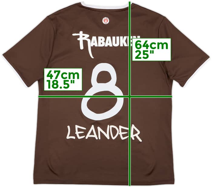 2010s St Pauli Fan Shirt Leander #8 - 8/10 - (L.Boys)
