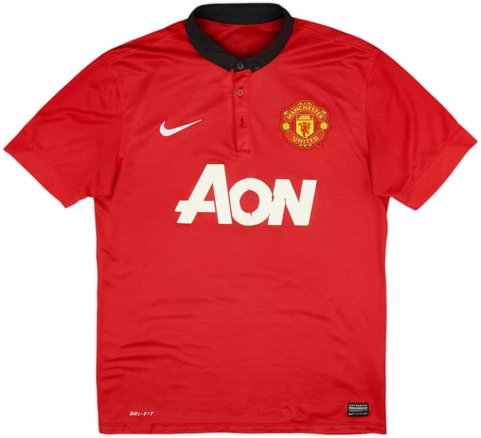 2013-14 Manchester United Camiseta Local Rooney #10 - 5/10 - (M)