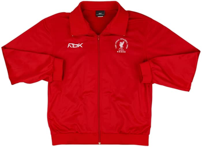 2005 Liverpool Reebok 'The Final Istanbul' Track Jacket - 8/10 - (M)