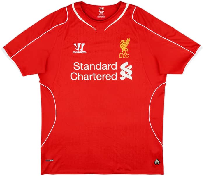 2014-15 Liverpool Home Shirt Gerrard #8 - 6/10 - (M)