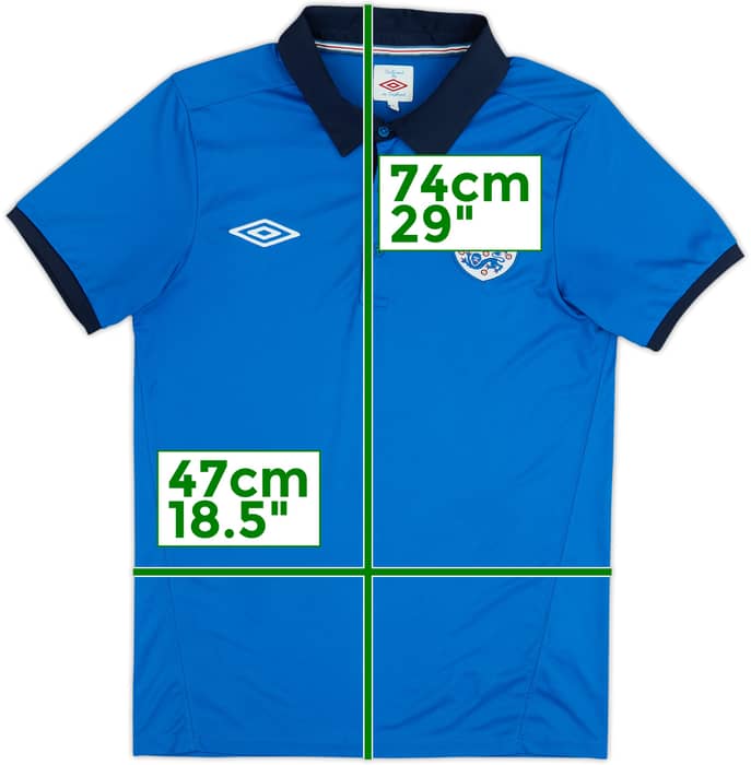 2010-12 England Umbro Polo Shirt - 8/10 - (S)