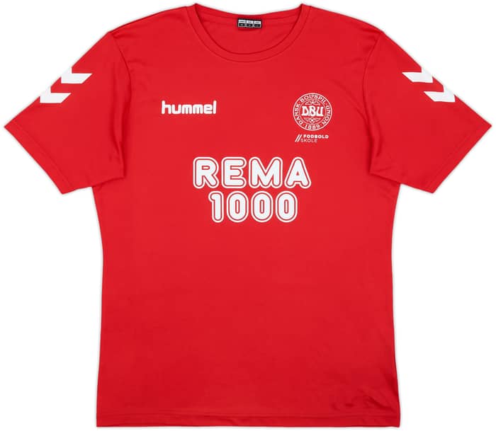 2020-22 Denmark Hummel 'Fodbold Skole' Training Shirt - 8/10 - (M)