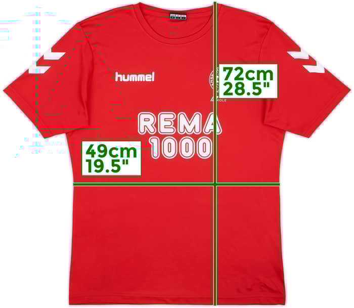 2020-22 Denmark Hummel 'Fodbold Skole' Training Shirt - 8/10 - (M)