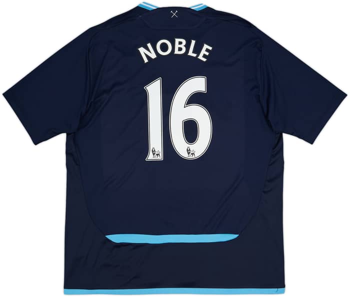 2009-10 West Ham Away Shirt Noble #16 - 8/10 - (XL)
