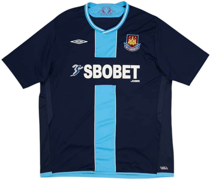 2009-10 West Ham Away Shirt Noble #16 - 8/10 - (XL)