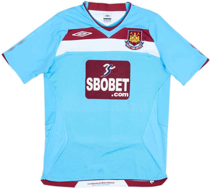 2008-09 West Ham Away Shirt Noble #16 - 10/10 - (S)