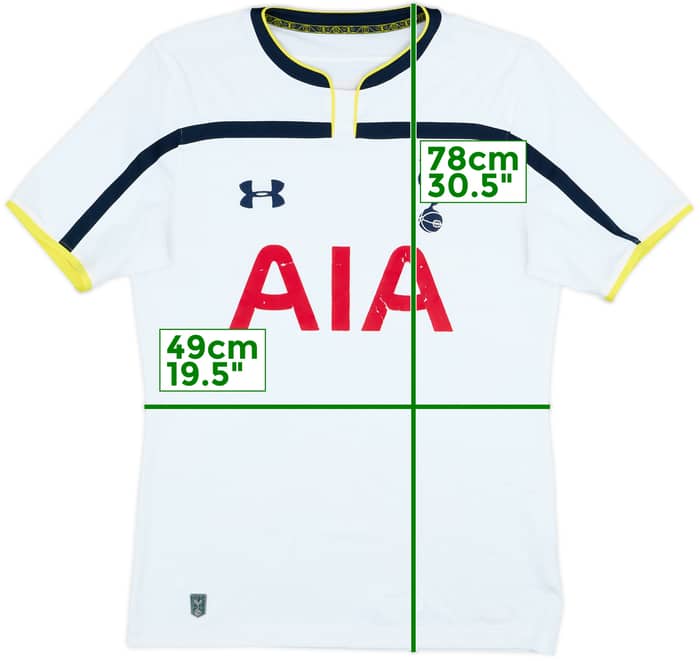2014-15 Tottenham Home Shirt - 5/10 - (L)