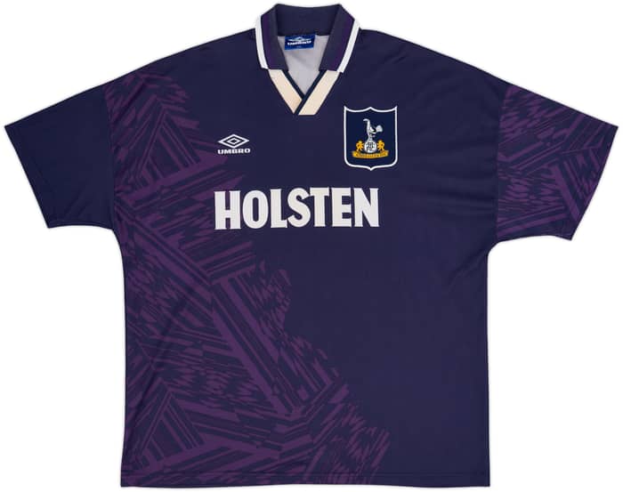1994-95 Tottenham Away Shirt Sheringham #10 - 8/10 - (XXL)
