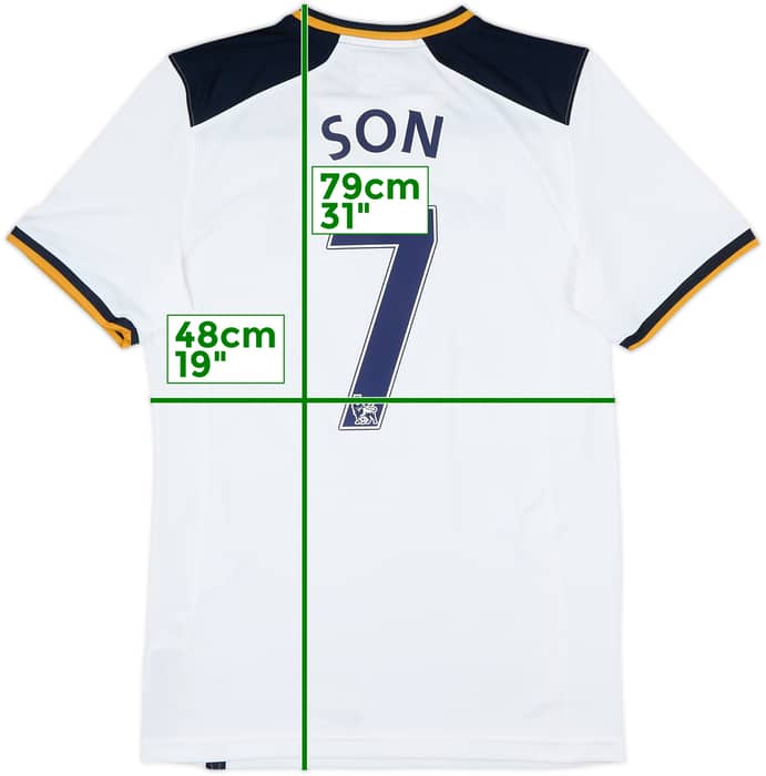 2016-17 Tottenham Home Shirt Son #7 - 10/10 - (M)