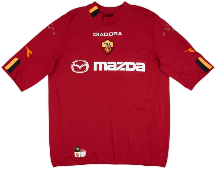 2003-04 Roma Home Shirt Totti #10 - 6/10 - (XL)