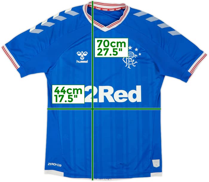 2019-20 Rangers Home Shirt - 7/10 - (M)