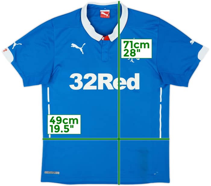 2014-15 Rangers Home Shirt - 6/10 - (S)